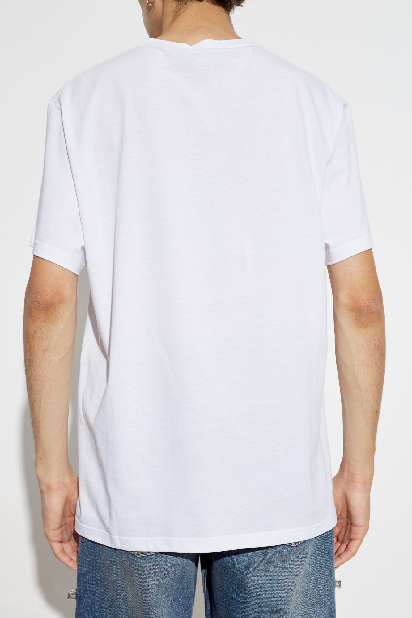 Alexander McQueen T-shirt with logo | Men's Clothing | Vitkac